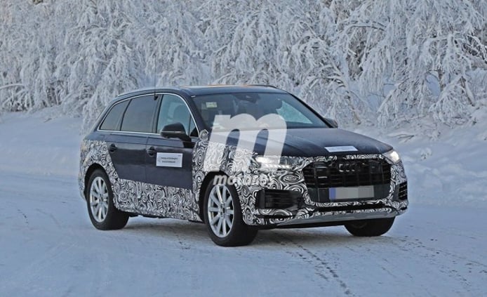 Audi Q7 2020 - foto espía Audi Q7 2020 - foto espía