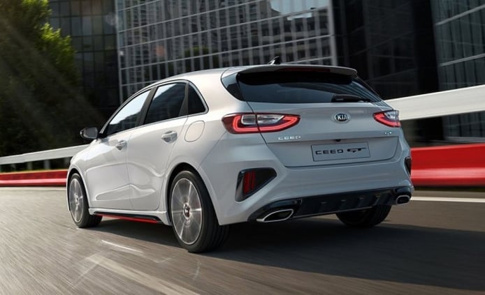 Kia Ceed GT - posterior Kia Ceed GT - posterior