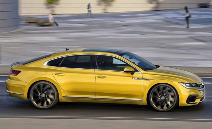Volkswagen Arteon - lateral Volkswagen Arteon - lateral
