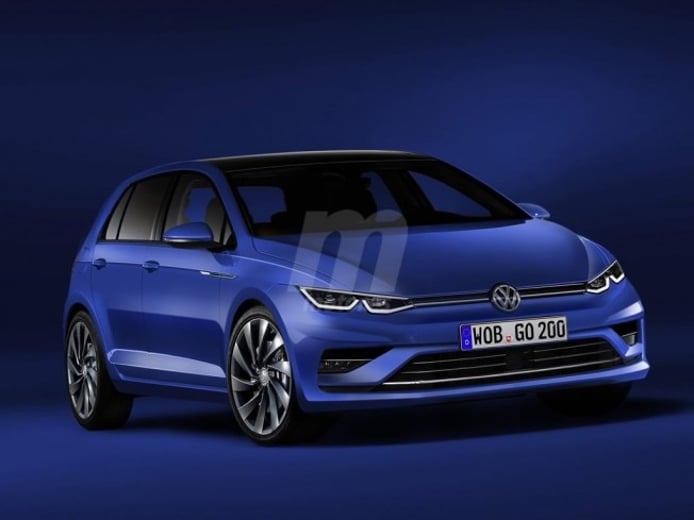 Volkswagen Golf 2019 - recreación Volkswagen Golf 2019 - recreación