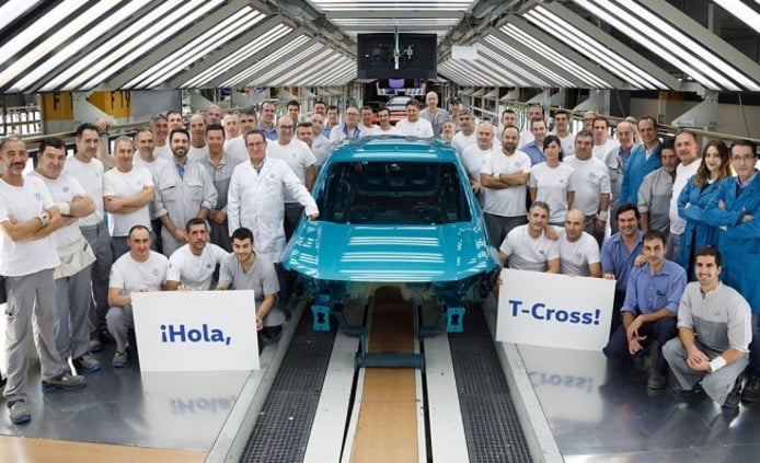 Producción del Volkswagen T-Cross en Navarra Producción del Volkswagen T-Cross en Navarra