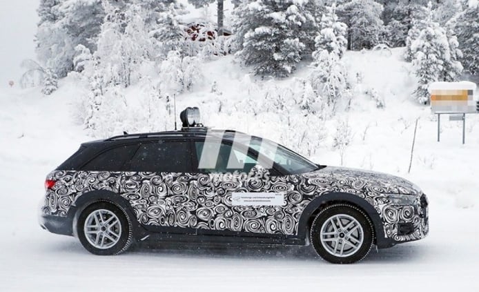 Audi A4 allroad quattro 2020 - foto espía lateral Audi A4 allroad quattro 2020 - foto espía lateral
