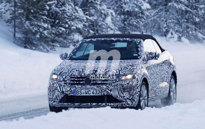 Volkswagen T-Roc Cabrio 2020 - foto espía Volkswagen T-Roc Cabrio 2020 - foto espía