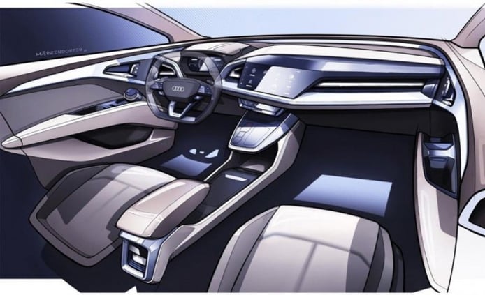 Audi Q4 e-tron Concept - interior Audi Q4 e-tron Concept - interior