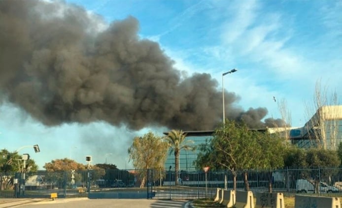 Incendio en el museo de coches clásicos de SEAT Incendio en el museo de coches clásicos de SEAT