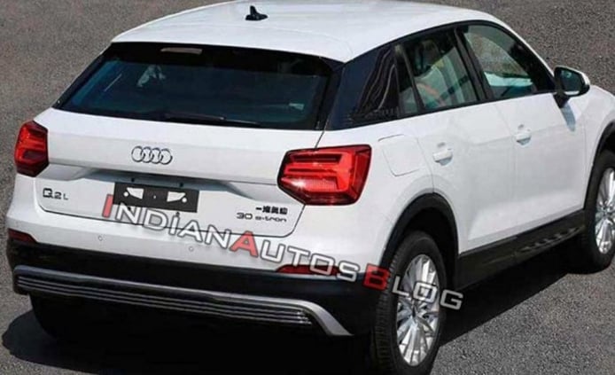 Audi Q2 L e-tron - foto espía posterior Audi Q2 L e-tron - foto espía posterior