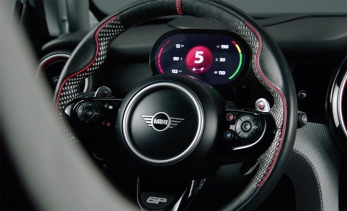 MINI John Cooper Works GP Concept - instrumentación digital MINI John Cooper Works GP Concept - instrumentación digital