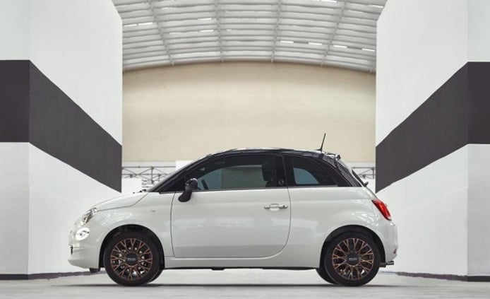 Fiat 500 120th - lateral Fiat 500 120th - lateral