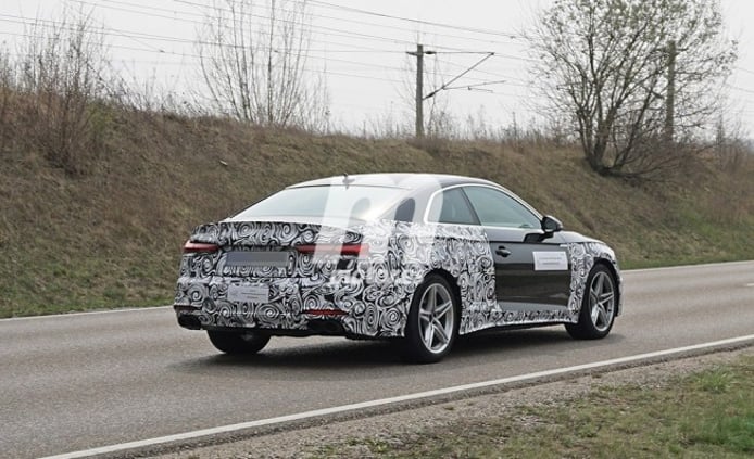 Audi S5 Coupé 2020 - foto espía posterior Audi S5 Coupé 2020 - foto espía posterior
