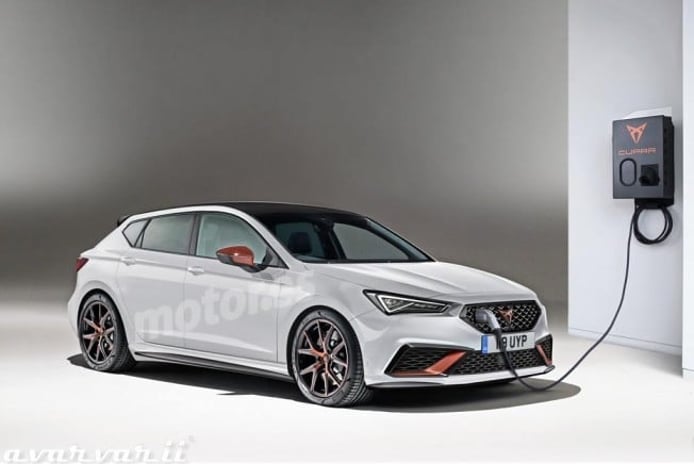 CUPRA León - recreación CUPRA León - recreación