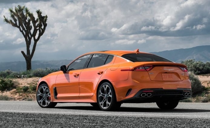 Kia Stinger GTS - posterior Kia Stinger GTS - posterior