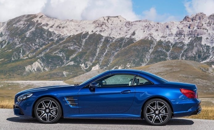 Mercedes SL - lateral Mercedes SL - lateral