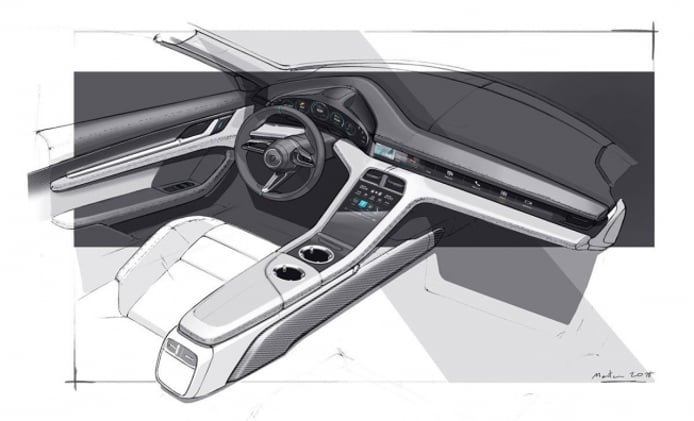 Porsche Taycan - interior