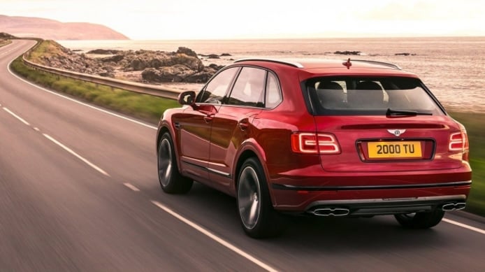 Bentley Bentayga - posterior