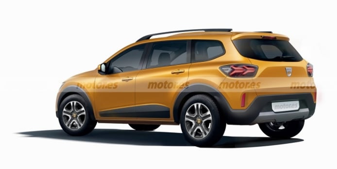 Recreación del SUV de 7 plazas de Dacia