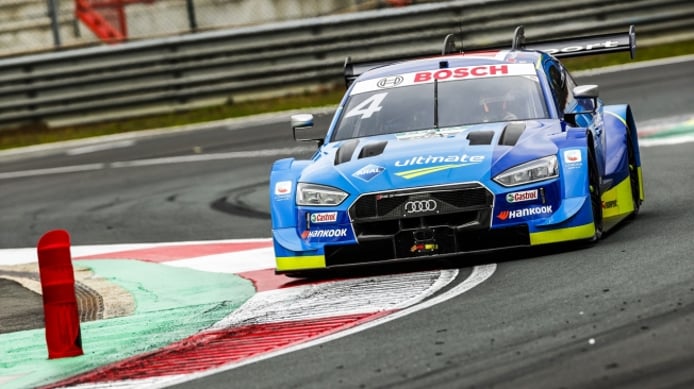 René Rast ya es líder del DTM tras ganar por tercera vez en Zolder