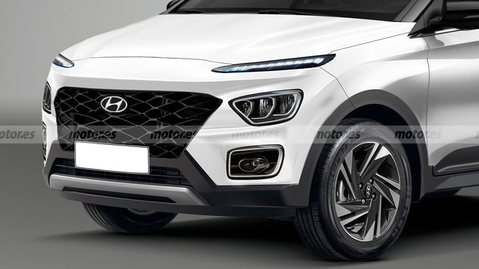 Recreación del Hyundai Bayon