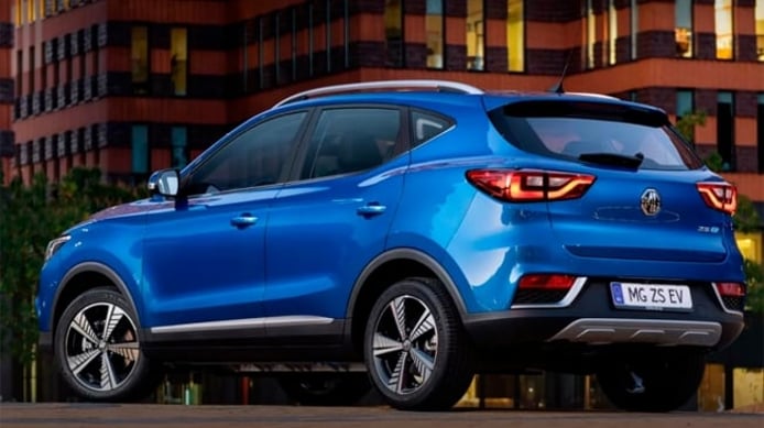 MG ZS EV - posterior