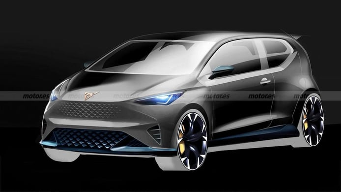 Boceto no oficial del CUPRA Urban 2025