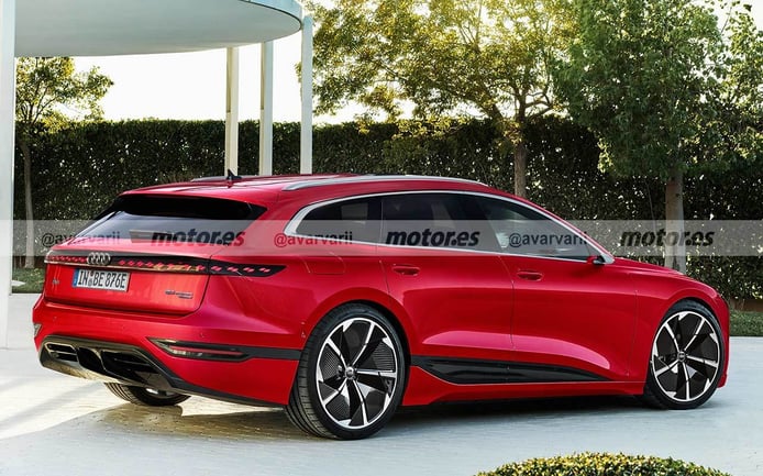 2022 Audi A6 Avant E Tron Concept - Photos