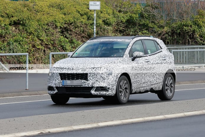 Foto espía KIA Sportage 2022 - exterior