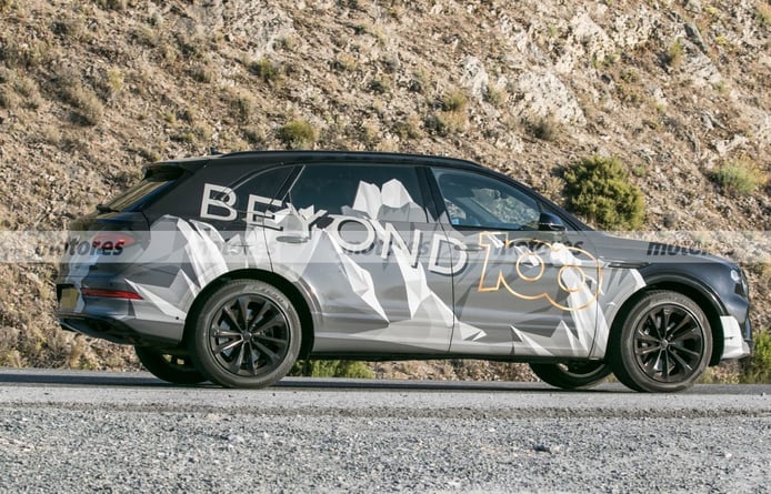 Foto espía Bentley Bentayga LWB 2022 - exterior