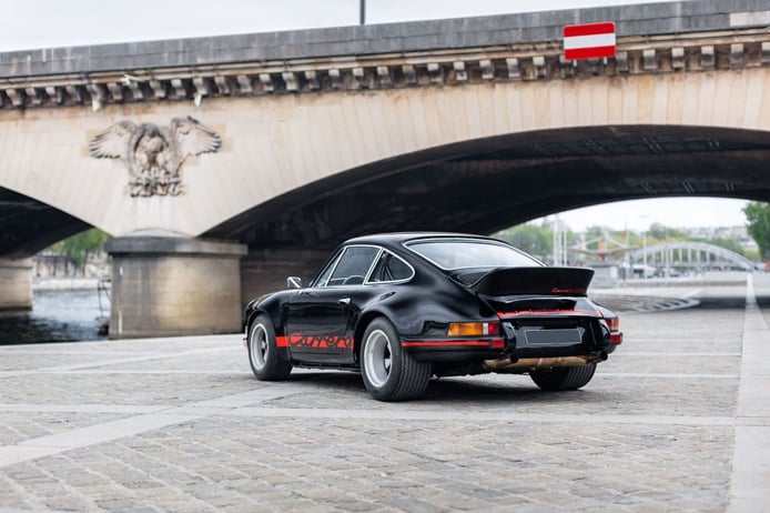 Collector's item: one of the rare and valuable Porsche 911 2.8 RSR up for auction