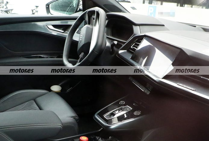 Spy photo Audi Concept Shanghai 2022 - interior