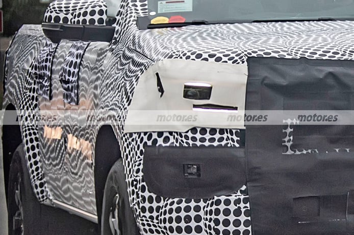 Foto espía Volkswagen Amarok 2023 - exterior