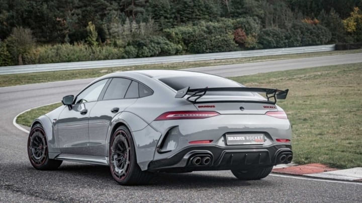 Brabus Rocket 900 10 Unidades Mas Salvajes Del Mercedes Amg Gt 63 S Berlina