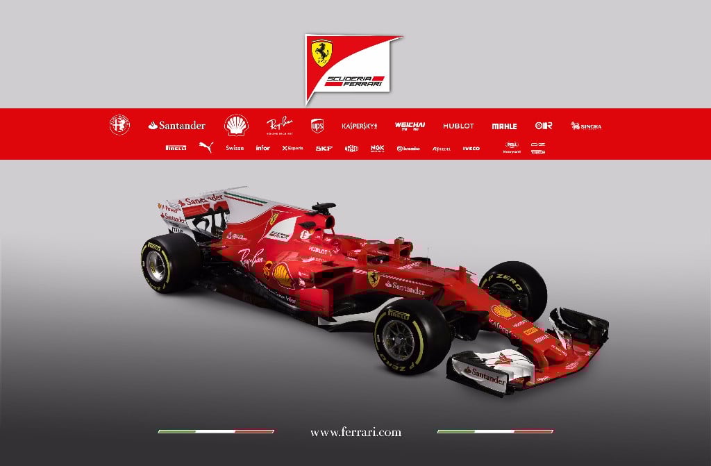 Resultado de imagen de ferrari f1 2017