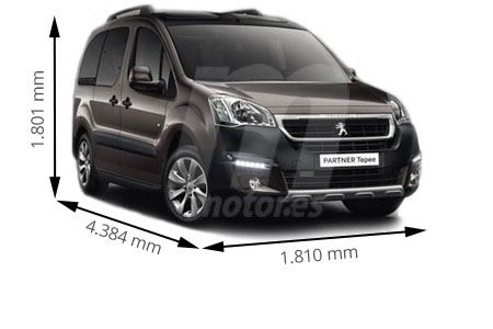 Medidas Opel Vivaro: longitud anchura altura y maletero