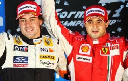 Hamilton a Massa: tranquilo por Alonso
