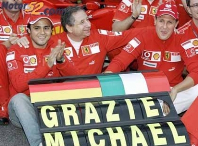 Massa admite que su maestro fue Schumacher