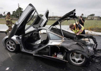 McLaren F1 con problemas de combustión espontánea