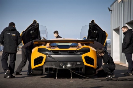 McLaren presentó en Silverstone el MP4-12C GT3