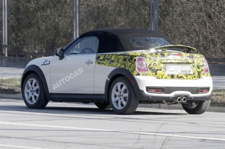 Nuevas fotos espías del Mini Roadster