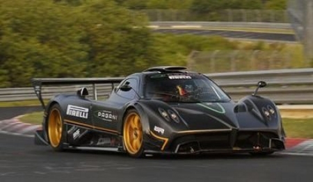 Pagani supera el record del Ferrari 599XX en Nürburgring.