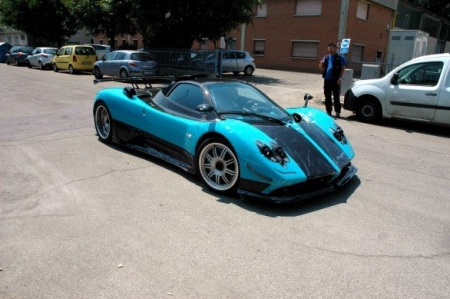 Pagani ya prueba al exclusivo Zonda Uno.