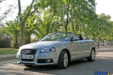 Audi A3 Cabrio 2.0TDI Stronic. El A3 se destapa.