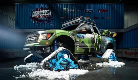Ford F-150 RaptorTRAX, Ken Block cambia de montura