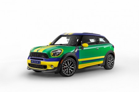 MINI Paceman GoalCooper, queriendo colarnos un gol en forma de homenaje a Brasil