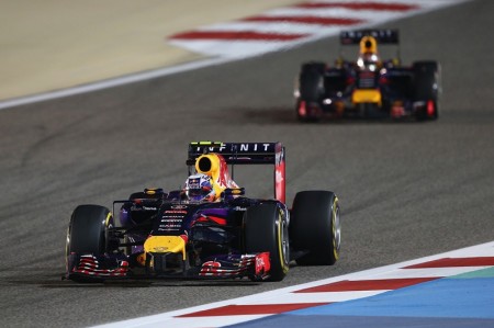 Sana rivalidad entre Vettel y Ricciardo