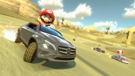 El Mercedes-Benz GLA llegará a Mario Kart 8 en verano