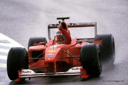 Memorias de Alemania 2000: un despechado y la lluvia ayudan a Rubens