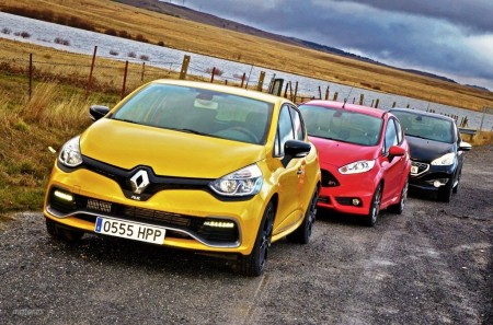 Villanos de la ciudad: Fiesta ST, Clio RS, 208 GTi (III)