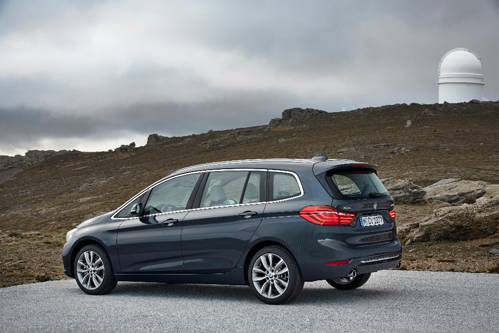 Déflecteurs Latéraux Noir BMW Série 2 F46 Gran Tourer 2015 - Portes Avant ClimAir