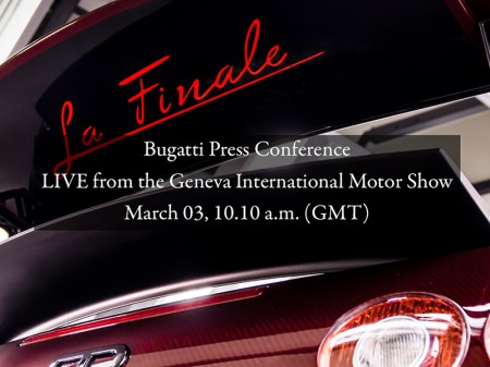 Bugatti en directo desde el Salón de Ginebra 2015