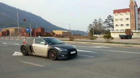 El Hyundai Veloster con motor central, en pruebas