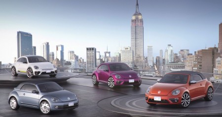 Cuatro nuevas ediciones del Volkswagen Beetle visitan la gran manzana